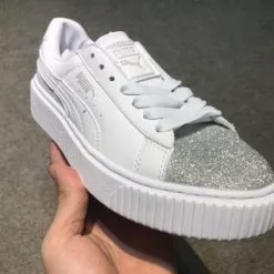 Giay Puma mui nhu bac H&S Sneaker