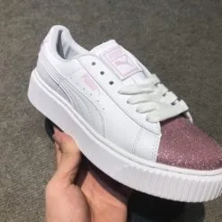 Giay Puma mui nhu hong H&S Sneaker