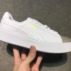 Giay Puma mui nhu vang H&S Sneaker