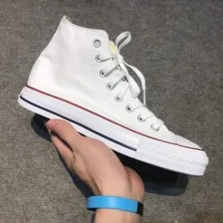 converse classic rep trang cao H&S Sneaker