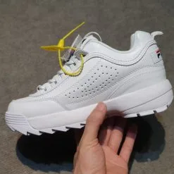 giay fila disruptor rep trang H&S Sneaker