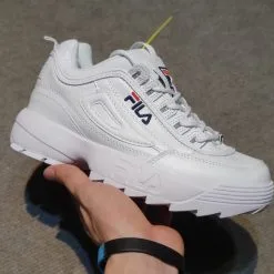 giay fila disruptor rep trang H&S Sneaker