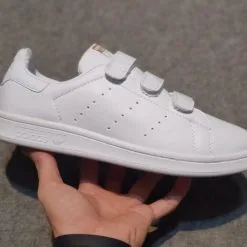 Adidas Stan Smith CF quai dinh gia re mau vang