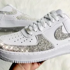 Custom giay Nike AF1 mau dinh da ha noi order