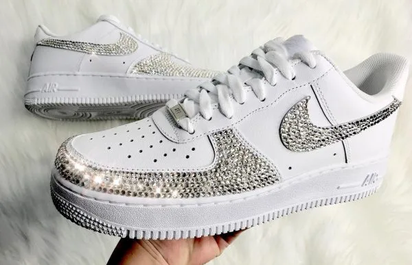 Custom giay Nike Air Force 1 (4) Custom giay Nike AF1 mau dinh da ha noi order