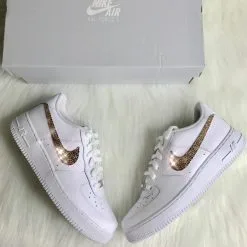 Custom giay Nike AF1 mau dinh da ha noi order