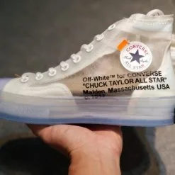 Giay Converse Chuck 70 x Off White Vulcanized Trong suot replica ha noi