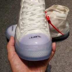 Giay Converse Chuck 70 x Off White Vulcanized Trong suot replica ha noi
