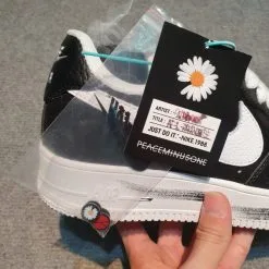 Giay Nike Air Force 1 ban hoa cuc troc son rep 1:1