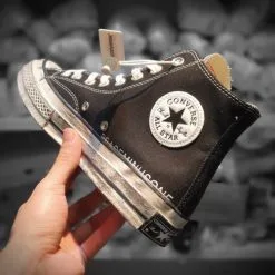 Giay PEACEMINUSONE x Converse Chuck 70 hoa tiet hoa cuc ban