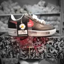 Nike Air Force 1 Low G-Dragon Peaceminusone Para-Noise den do doc quyen tai Han Quoc