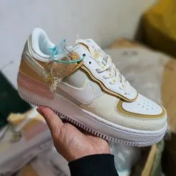 Giay Nike Air Force 1 Shadow SE Aura hoa cuc
