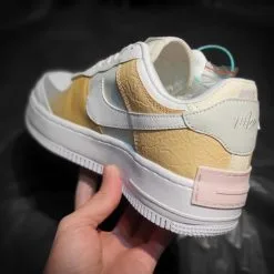 Giay Nike Air Force 1 Shadow SE Aura hoa cuc