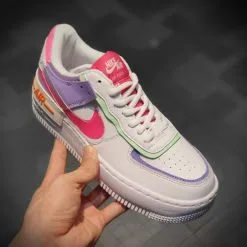 giay Nike Air Force 1 Shadow Rep Ha Noi tim hong mau 5