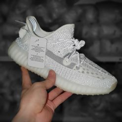 Yeezy 350 static non reflective only laces reflective Men s Shoes