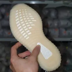 Giay Adidas Yeezy 350 Boost v2 Static trang Full phan quang