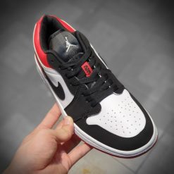 Giay Nike Air Jordan 1S Low thap co mau den do
