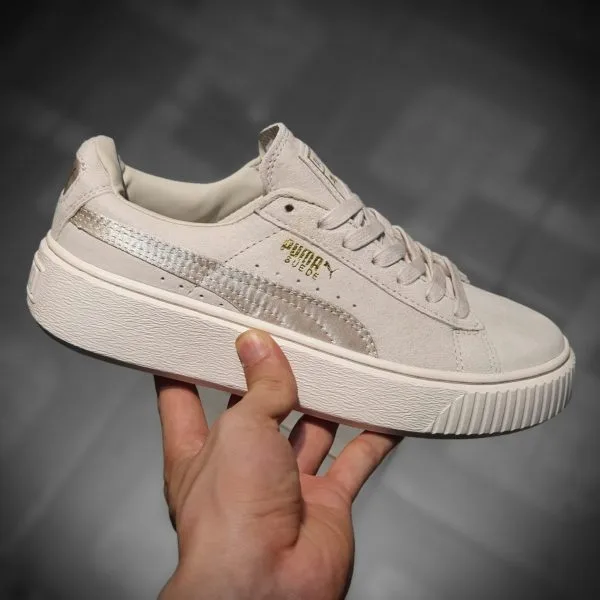 Giay Puma Suede Kem da lon gia re ha noi Giay Puma Suede Kem da lon gia re ha noi