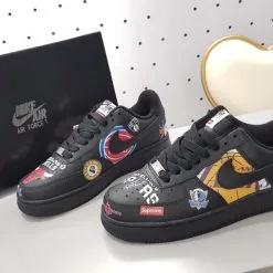 Giay Nike Air Force 1 Supreme Chicago Bulls den co thap gia re ha noi