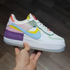 Nike Air Force 1 Shadow White Hydrogen Blue Purple gia re ha noi