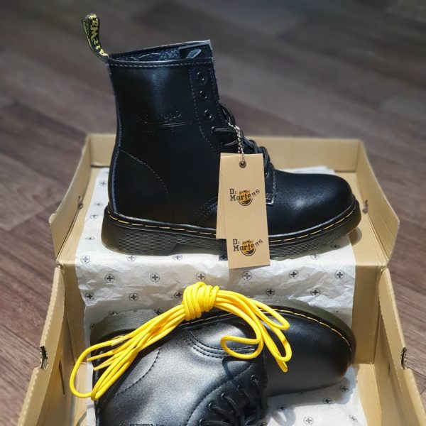 Giày Dr.Martens 1460 Black Cổ Cao - Thấp - Bộ Sưu Tập Snk H&S Sneaker