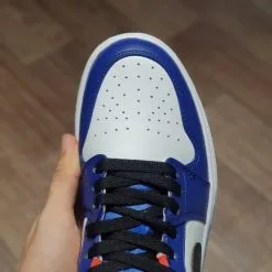 giay Air Jordan 1 Low Purple Yellow