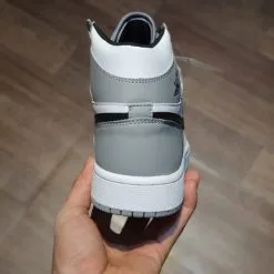 giay Air Jordan 1 Mid Light Smoke Grey