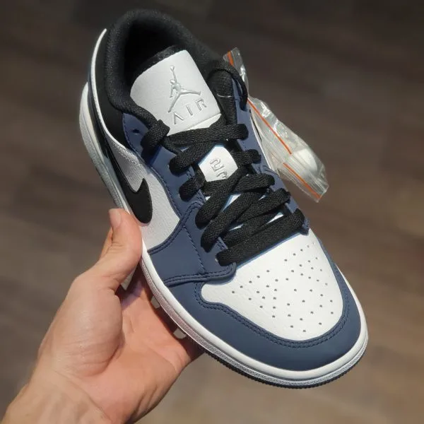 Giay Nike Air Jordan 1 Retro Low Navy (1) Giay Nike Air Jordan 1 Retro Low Navy