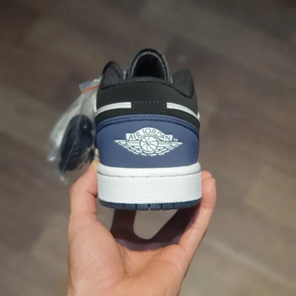 Giay Nike Air Jordan 1 Retro Low Navy (2) Giay Nike Air Jordan 1 Retro Low Navy