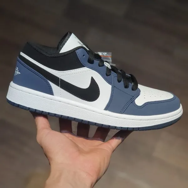 Giay Nike Air Jordan 1 Retro Low Navy Giay Nike Air Jordan 1 Retro Low Navy