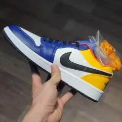giay Nike Air Jordan 1 Low Royal Yellow