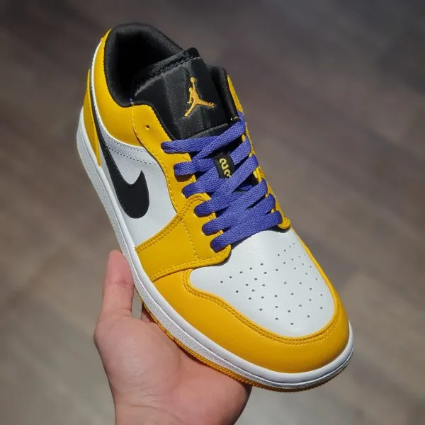 Giay Nike Air Jordan 1 Low Laser Orange jd co thap trang vang (1) Giay Nike Air Jordan 1 Low Laser Orange jd co thap trang vang