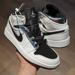 Giay Nike Air Jordan 1 Mid Alternate Think 16 jd co cao got bac rep 11