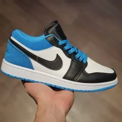giay Nike Air Jordan 1 Low SE 'Laser Blue' rep 11