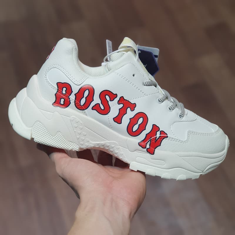 Giày MLB BigBall Chunky P Boston Red Sox Ivory  Rep 11  YoYo1 Sneaker