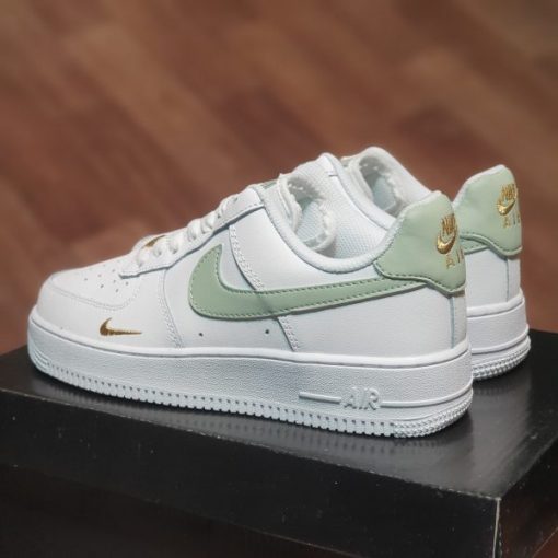Giay Nike Air Force 1 07 Trainers White Light Silver rep 11 gia re ha noi
