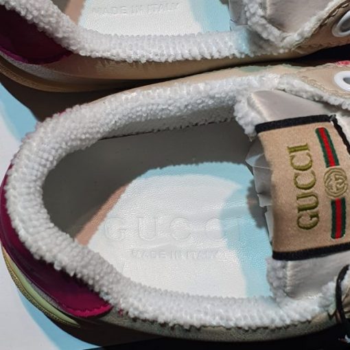 lop lot giay Gucci Screener sneaker in leather with Web bands son tung hong rep 11 gia re ha noi 570443 9SFR0 5270