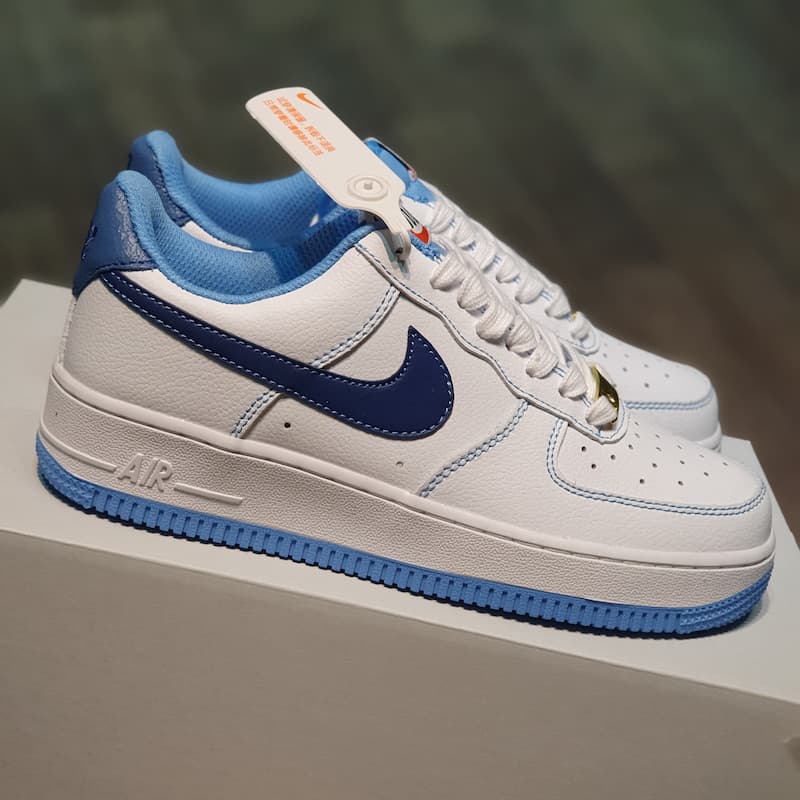 Giày Nike Air Force 1 Low First Use White University Blue Da8478-100