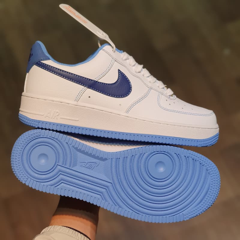 Giày Nike Air Force 1 Low First Use White University Blue DA8478-100