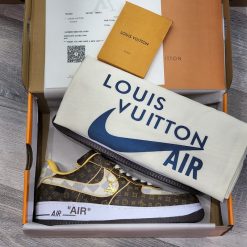 giay Nike Air Force 1 Low Louis Vuitton Monogram Brown Damier Azur siep cap gia re ha noi