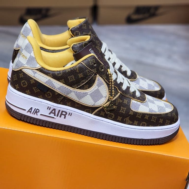 Nike Air Force 1 Louis Vuitton Kaufen Nike Air Force 1 LowLouis Vuitton Monogram Brown Damier Azur