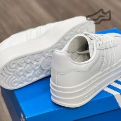 Giày Adidas Gazelle Bold Triple White IE5130 rep11 giá rẻ
