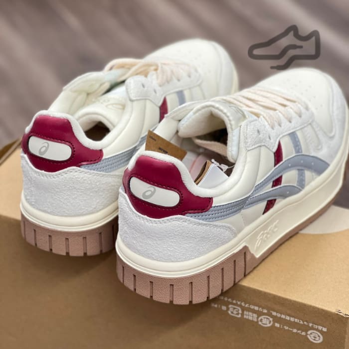 Giày Asics Court Mz Arthurs "White Gray Red" 1203A127-107 rep11 giá rẻ
